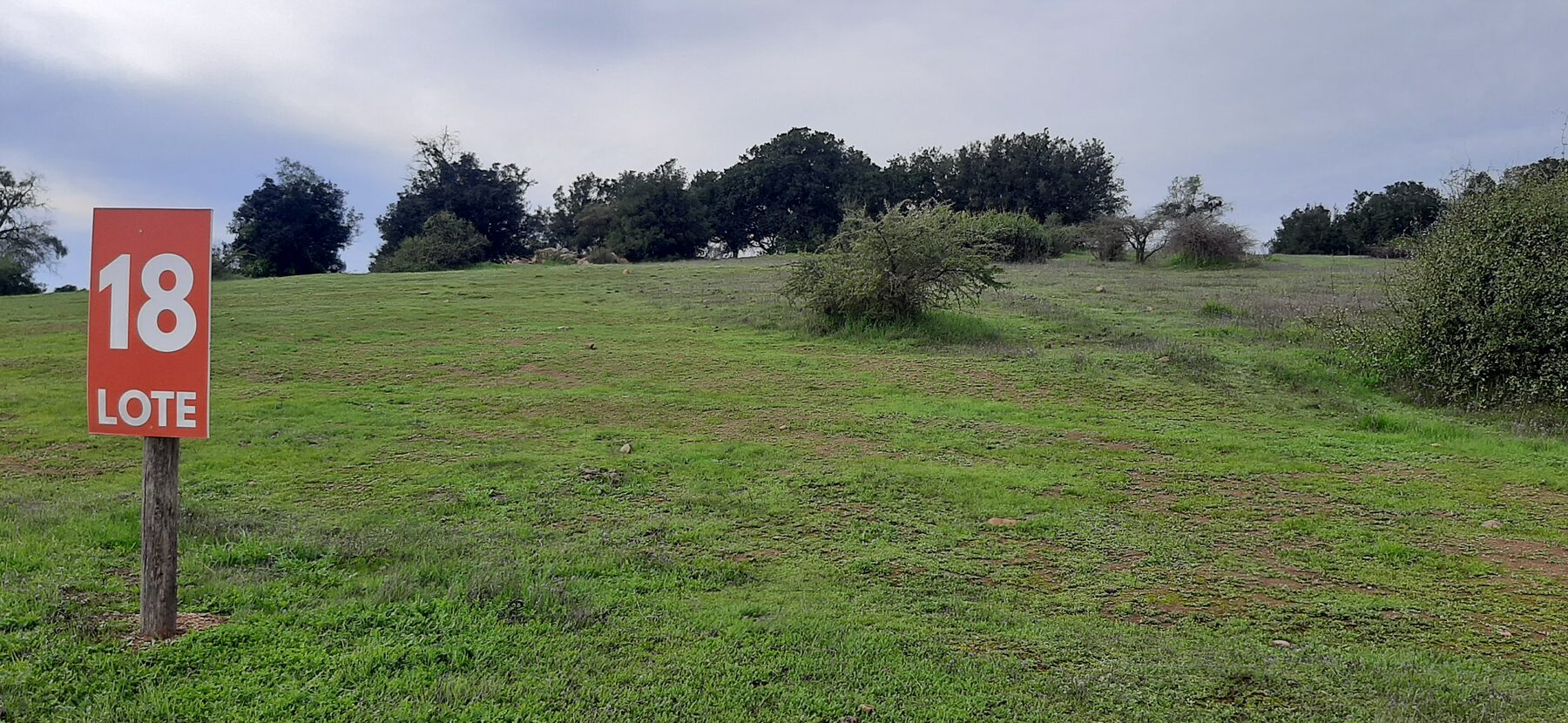 Hito de deslinde, Lote 18, Alto Yali